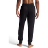 Gaiam Men’s Comfort Jogger, Relaxed Fit, 30” Inseam, Stretch Heavyweight Material(Black)