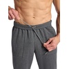Gaiam Men’s Comfort Jogger, Relaxed Fit, 30” Inseam, Stretch Heavyweight Material(Charcoal Heather)