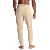 Gaiam Men’s Comfort Jogger, Relaxed Fit, 30” Inseam, Stretch Heavyweight Material(Humus)