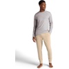 Gaiam Men’s Comfort Jogger, Relaxed Fit, 30” Inseam, Stretch Heavyweight Material(Humus)