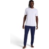 Gaiam Men’s Inner Strength Jogger, Standard Fit, 30” Inseam Stretch Midweight Material(Medieval Blue Heather)
