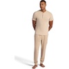 Gaiam Men’s Serenity Flow Jogger, Standard Fit, 30” Inseam, Stretch Midweight Material(Humus Heather)