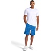 Gaiam Men’s Streak 9” Short, Standard Fit, Stretch Lightweight Material, Moisture-Wicking(Classic Blue)
