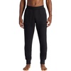 Gaiam Men’s Comfort Jogger, Relaxed Fit, 30” Inseam, Stretch Heavyweight Material(Black)