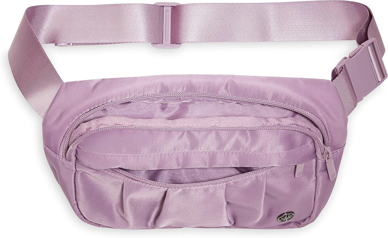 image:imageGaiam Fanny Pack Running Belt Bag Out amp About Waist Pack Cell Phone Holder Exercise Gym Slim Zipper Workout Pouch Jogging Bag Multi Pocket Adjustable Walking Runner Accessories WomenRose