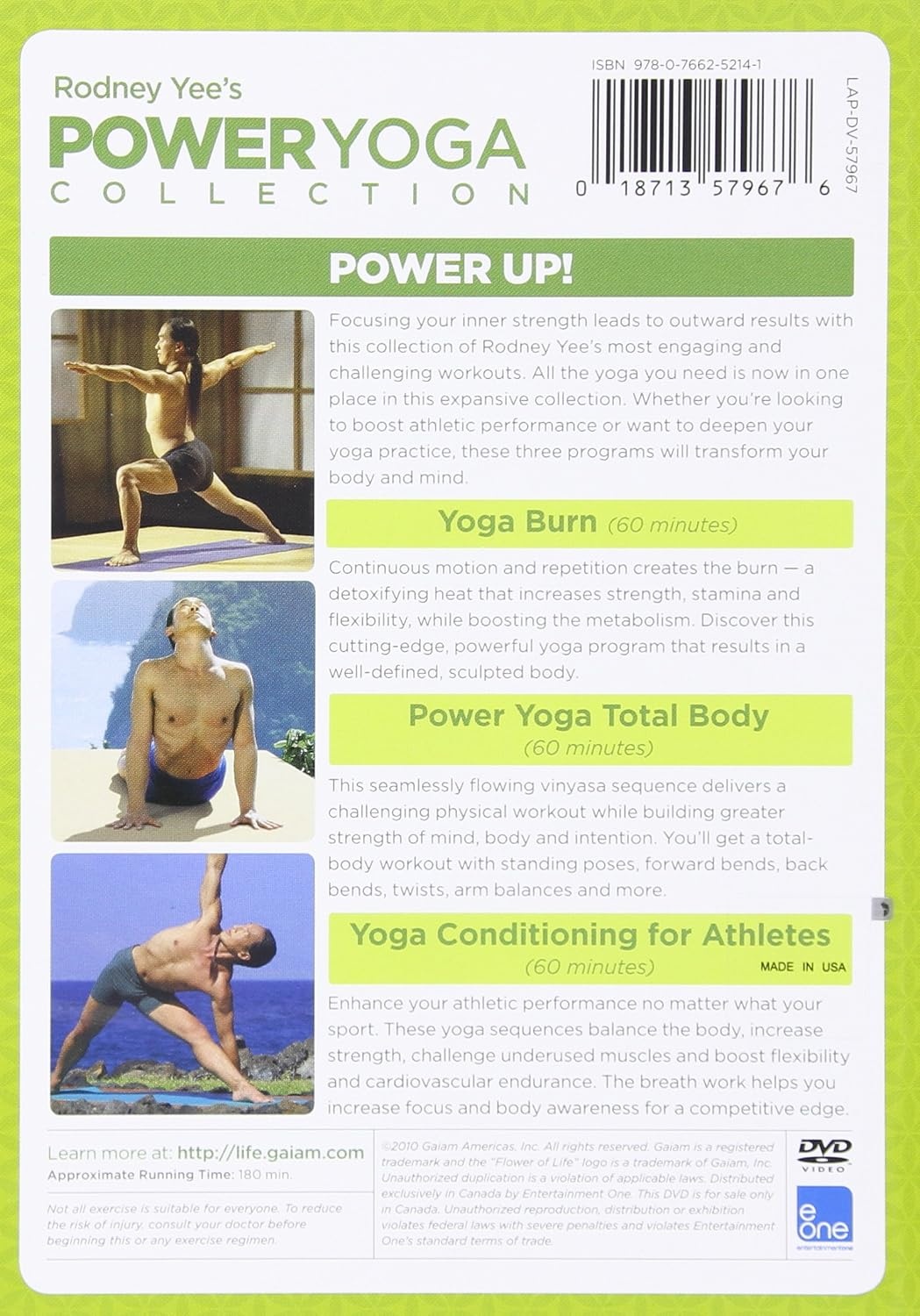 image:imageRodney Yee Power Yoga Collection