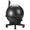 Gaiam Ultimate Balance Ball Chair, Swivel Base, Home & Office(Standard Base (Black))