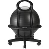 Gaiam Ultimate Balance Ball Chair, Swivel Base, Home & Office(Standard Base (Black))
