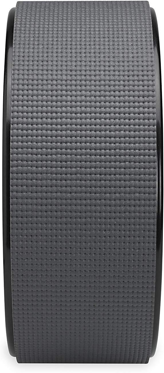 image:imageGaiam Yoga Wheel MultiPurpose Yoga Prop amp Back Stretcher Assists with Flexibility Releasing Tension in Back Chest and Spine Textured NonSlip Surface Durable Core 5W x 12 Diameter