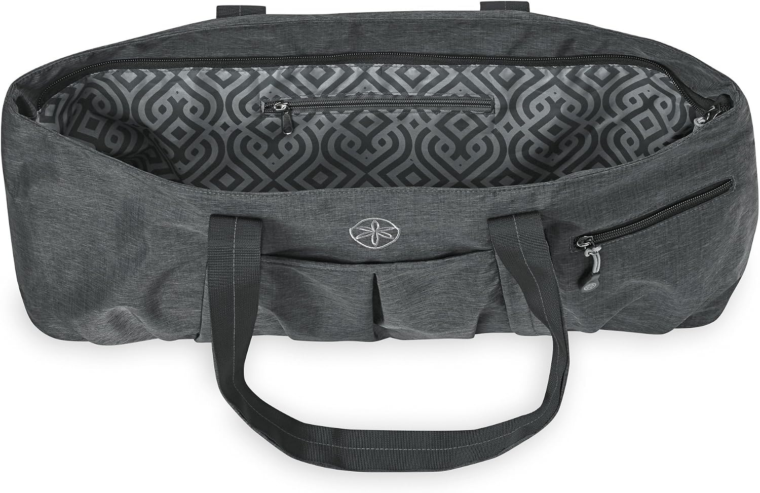 image:imageGaiam All Day Yoga Tote Yoga Mat Bag Grey