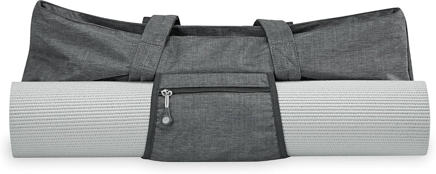 image:imageGaiam All Day Yoga Tote Yoga Mat Bag Grey