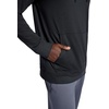 Gaiam Men’s Zen Flex Pullover Hoodie, Standard Fit, Stretch Midweight Terry Material(Black)