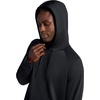Gaiam Men’s Zen Flex Pullover Hoodie, Standard Fit, Stretch Midweight Terry Material(Black)
