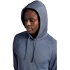 Gaiam Men’s Zen Flex Pullover Hoodie, Standard Fit, Stretch Midweight Terry Material(Cool Grey Heather)