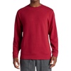 Gaiam mens Namaste Crewneck Top, Relaxed Fit, Stretch Heavyweight Terry Material(Biking Red)