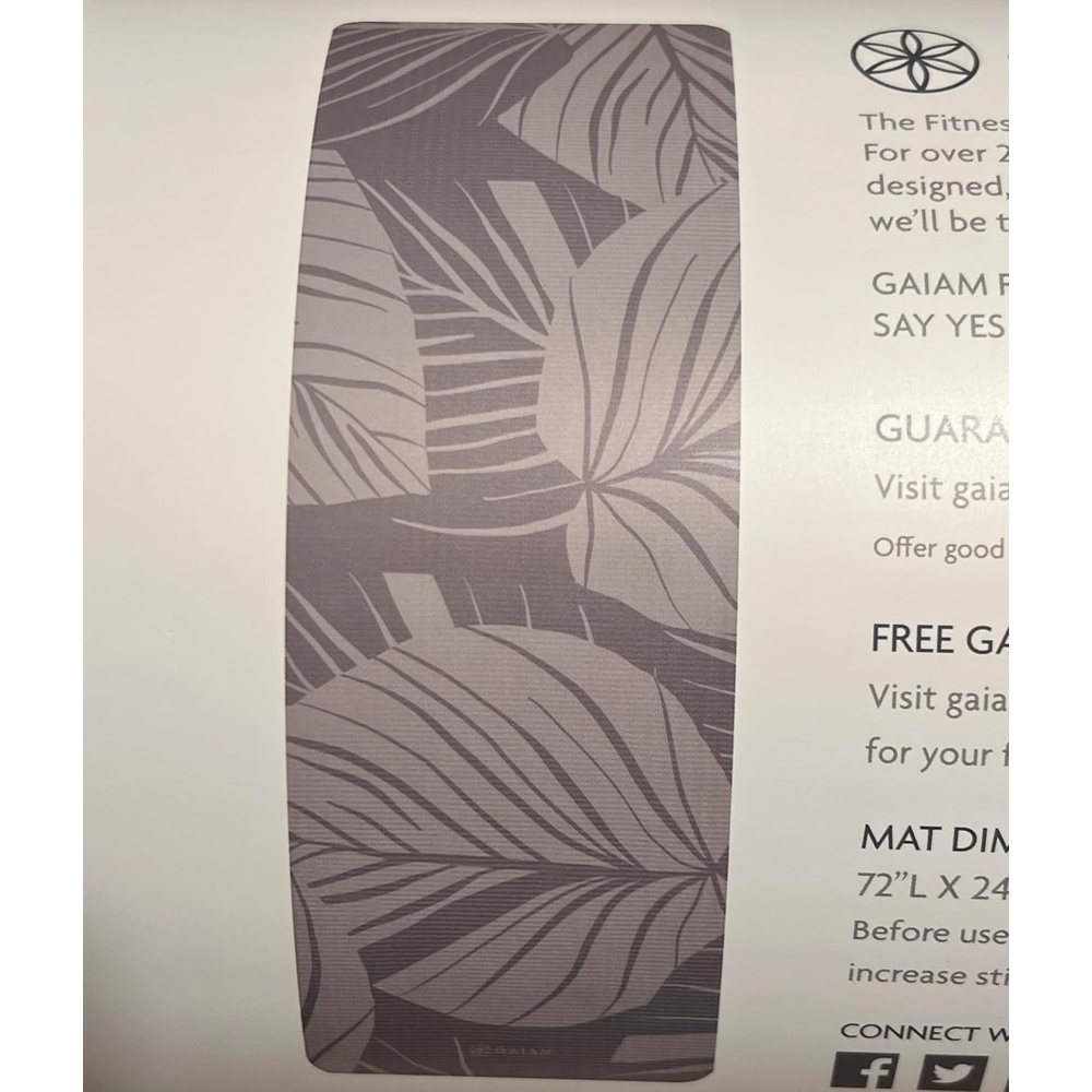image:imageGaiam Printed Fitness Mat 10mm