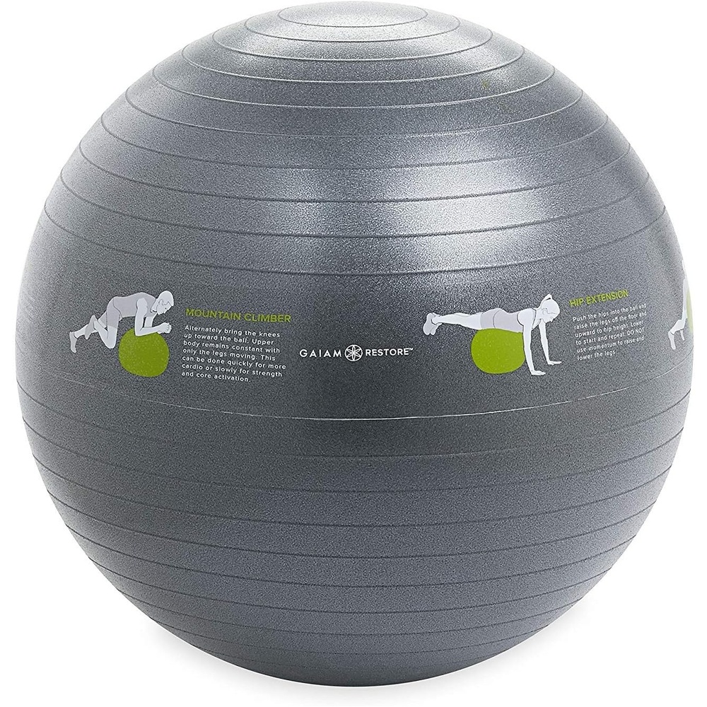 image:imageGaiam Restore SelfGuided Stability Ball 65cm
