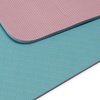 Gaiam Performance TPE Yoga Mat, 6mm Non-Slip(Seafoam/Dusty Pink)
