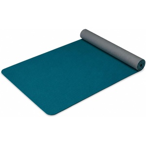 Gaiam Performance TPE Yoga Mat, 6mm Non-Slip(Lake)